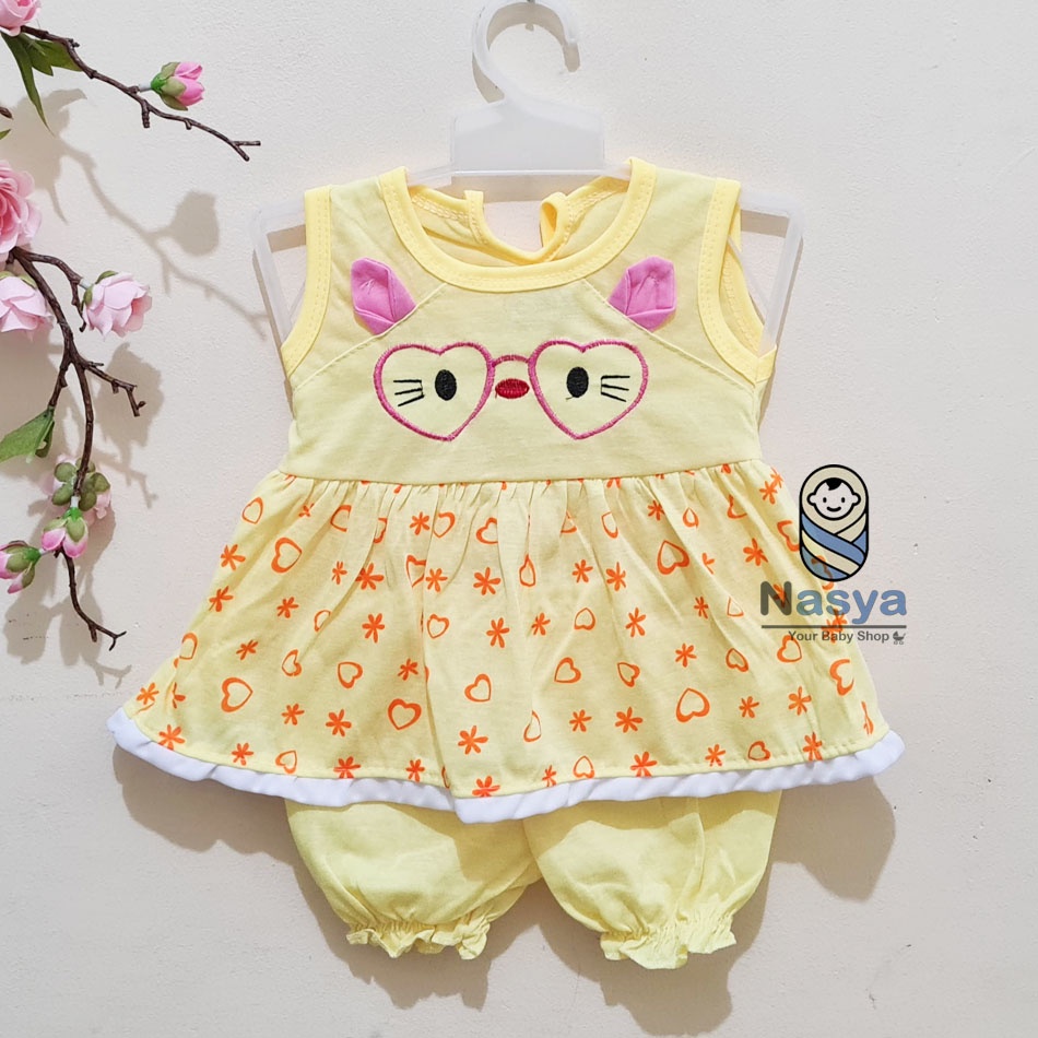 [N-022] Setelan Baby New Born ( 0-6 month) / Baju Bayi Perempuan