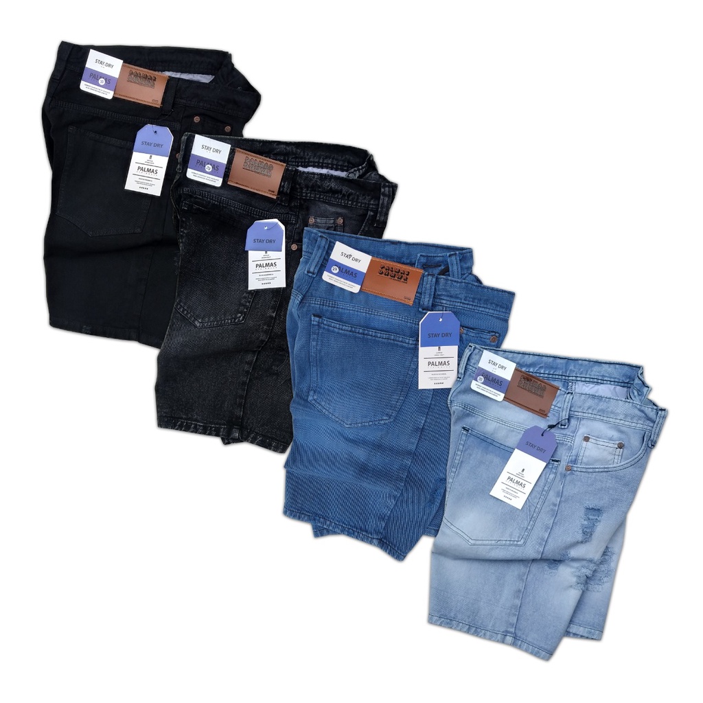 [BISA COD] Celana Pendek Jeans Robek-robek Premium Distro