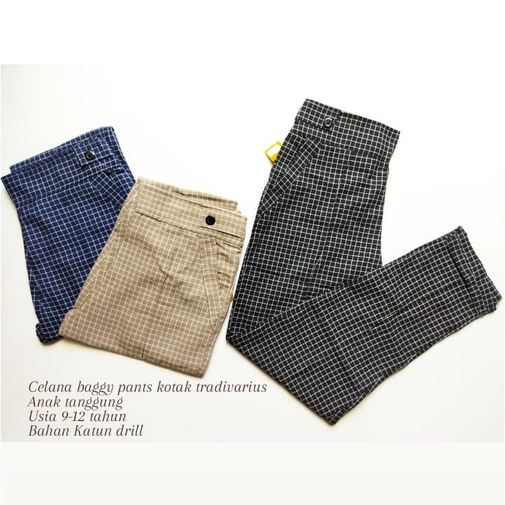 celana panjang anak BAGGY PANTS 9thn