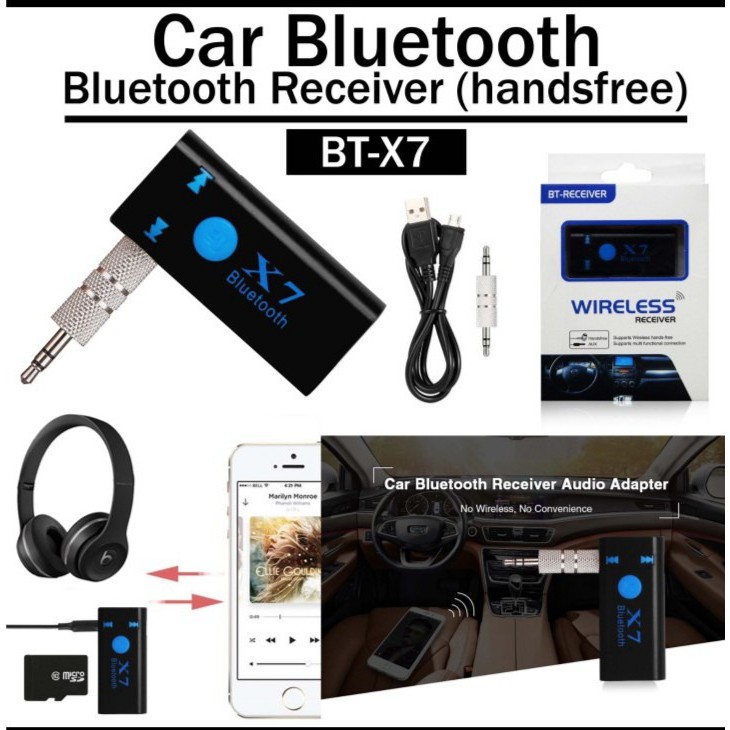 RECEIVER CAR BLUETOOTH BT-X7