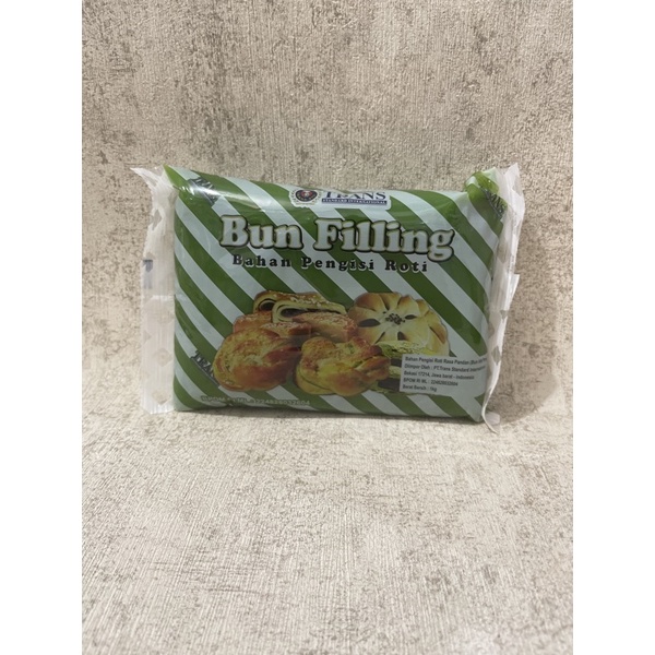 

Trans Bun Filling Kacang Hijau Pandan