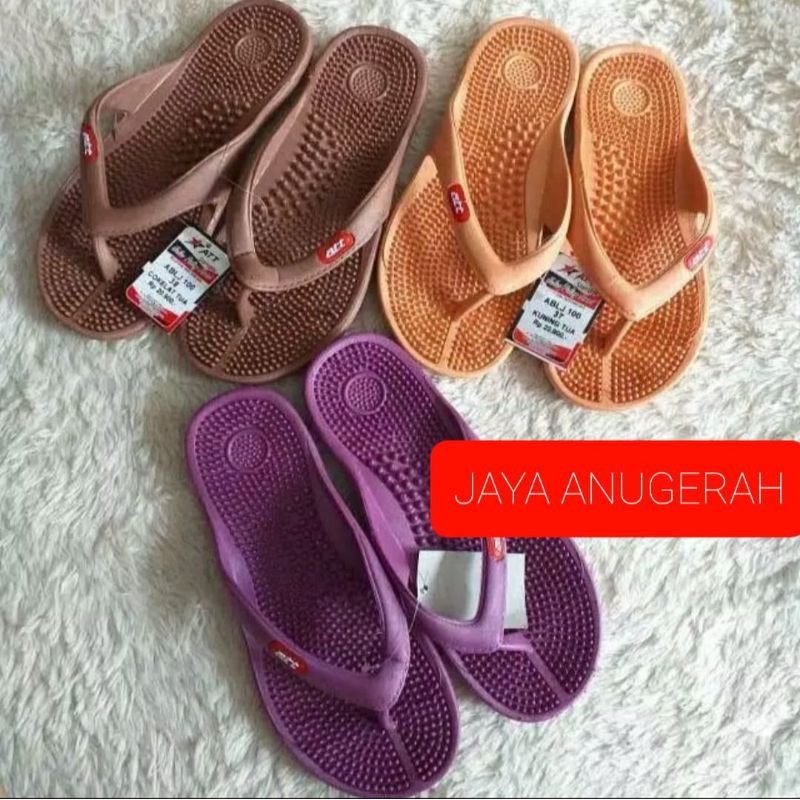 Sandal Jepit Rematik Wanita Sandal Kesehatan Wanita ATT ABLJ 100