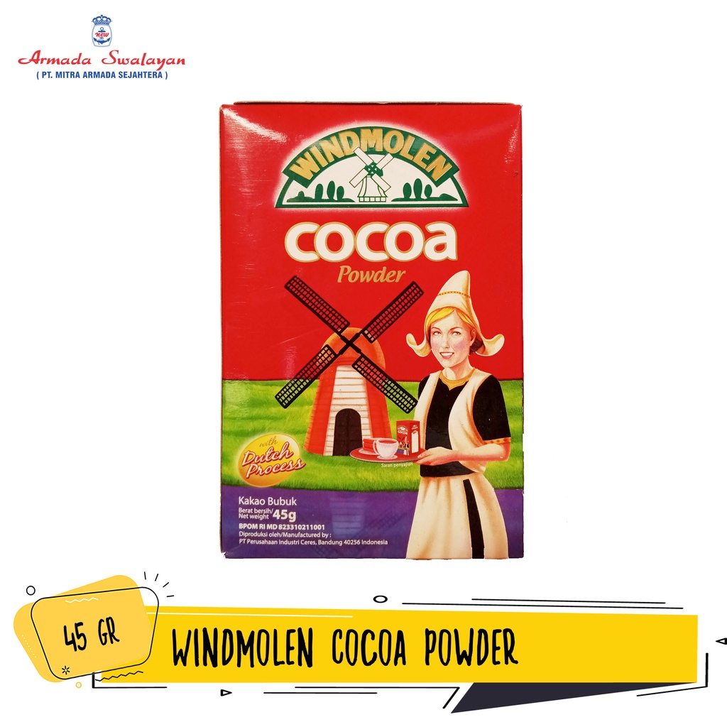 Jual Windmolen Cocoa Powder G Shopee Indonesia