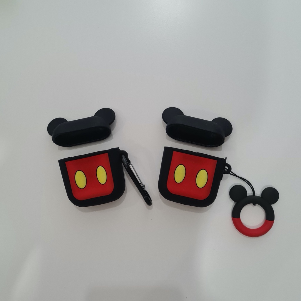 CASE APPLE AIRPODS 1 2 PRO CARTOON KARTUN TOOTHLESS 3D DISNEY BOBA MICKEY MINNIE BATMAN KARTUN