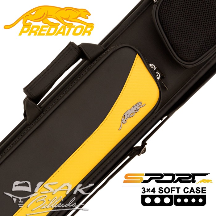 Predator Sport 3x4 Soft Cue Case - Tas Stick Billiard Biliar 3B4S Stik