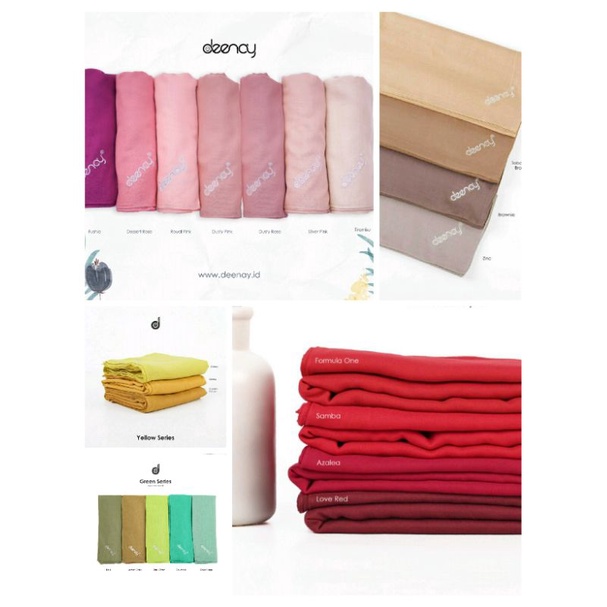 HIJAB DEENAY LIZA SAND OAK BUFF ZINC BROWNIE DESSERT SILVER SAGE GREEN DUSTY PINK GARNET ROSE WINE T