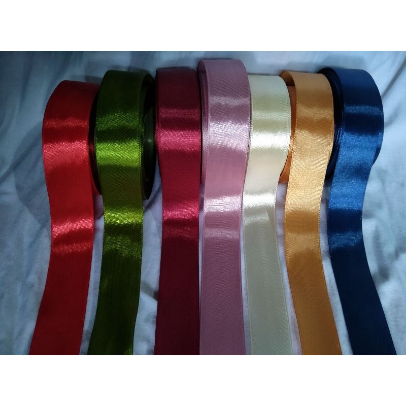 

pita satin 2,5cm pita satin 1inc pita buket pita kado
