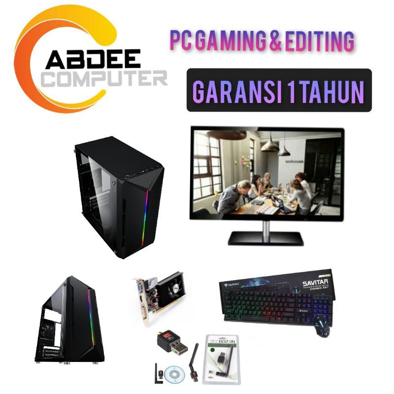 PC GAMING CORE I7 VGA 2 GB RAM 8 GB REQ