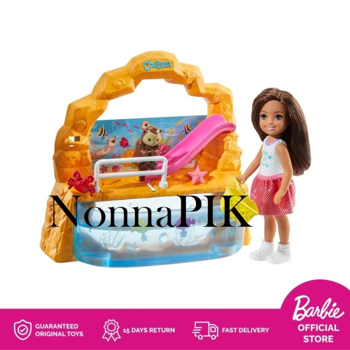 Unik Barbie club Chelsea Doll and Aquarium Playset - Mainan Boneka Anak Murah