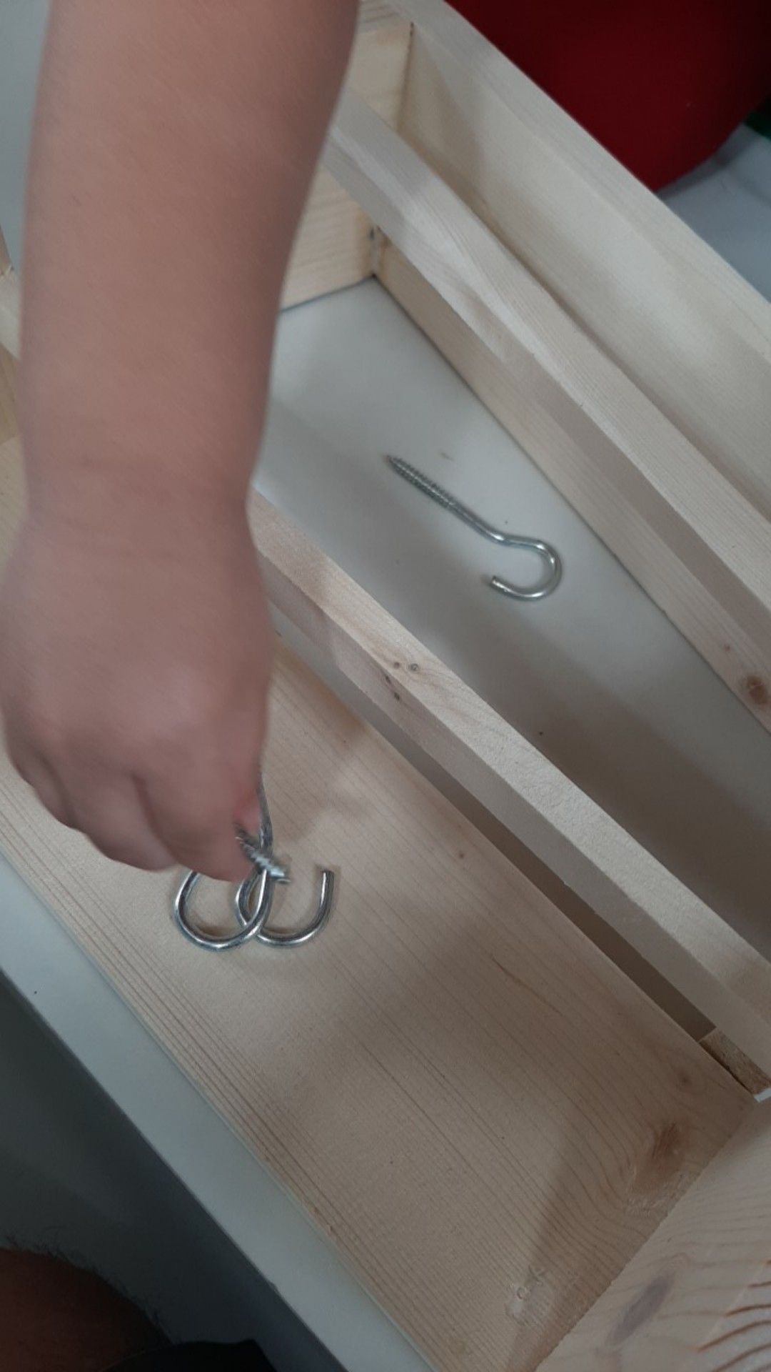 Screw Hooks/ Gantungan Sangkar Burung/gantungan Rak Bumbu