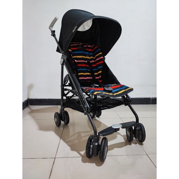Stroller Bayi Peg Perego Pliko Mini Neon - PegPerego (Preloved)