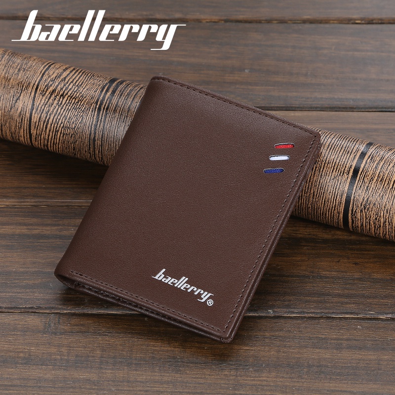 BAELLERRY D9158 Dompet Pria Bahan Kulit PU Leather Premium WATCHKITE BAEOS-5