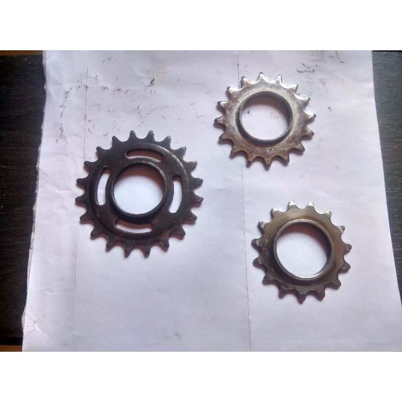 Gear Cog Sepeda Fixie Doltrap Fixed Gear Belakang Suku Cadang Sepeda CMX Gir Sepeda Fixie Gowes