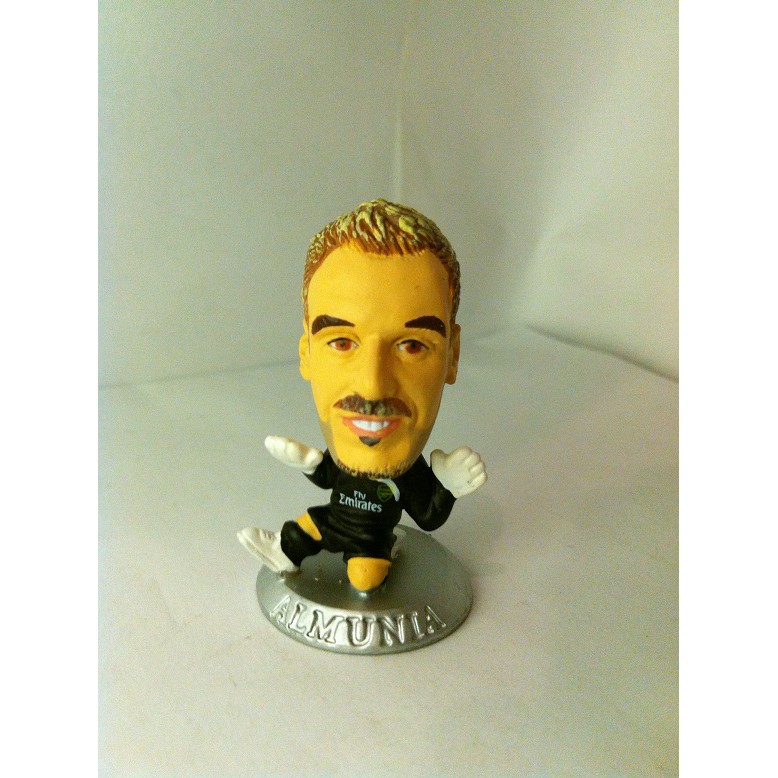 Microstars UK. Series 17 - Manuel Almunia Arsenal Home No. 1. Silver Base MC11740 By CORINTHIAN 2008