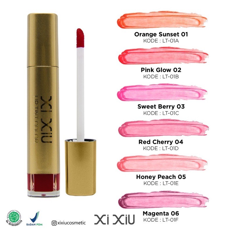 Xi Xiu Lip Tint Color