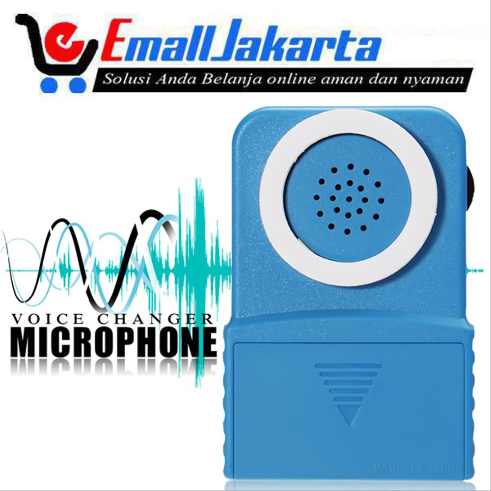 Voice Changer Ubah Suara 8 Macam Troll Microphone Telepon Gaming Voice Chat Pengubah Suara