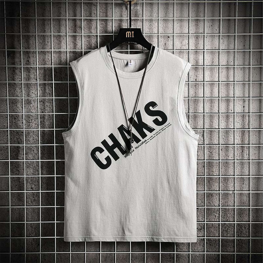 BS/COD//KAOS SINGLET CHAKS PRIA//TERLARIS