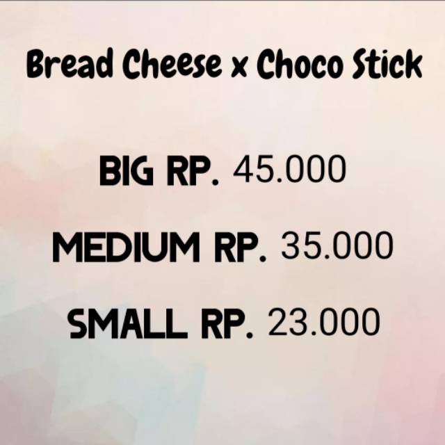 

Bread choco stick