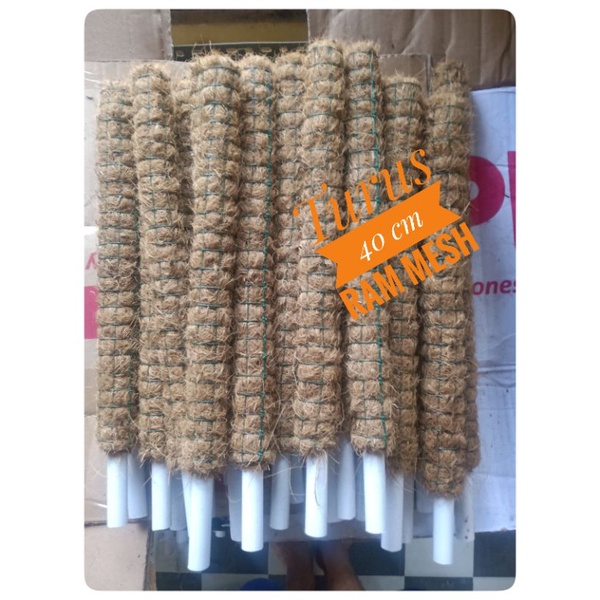 Turus Tanaman Kawat Ram 40 cm - Turus Tanaman Rambat - Turus Penyangga Tanaman - Tanaman Rambat