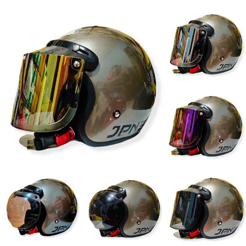 HELM JPN RETRO ABU/GRANITTO GLOSSY - HELM ORIGINAL JPN