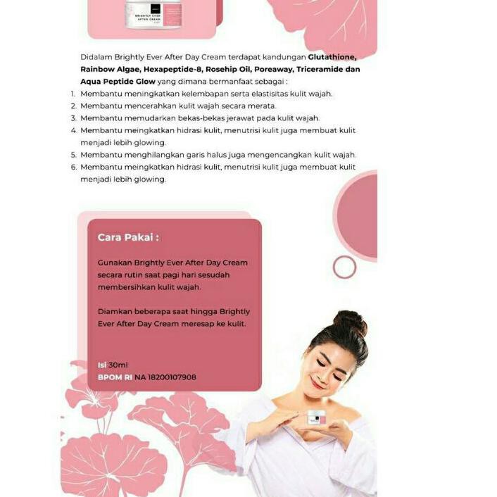 ○ ( CREAM PINK ) Scarlett Whitening Cream / Scarlett Cream Brightly Pink / Cream Scarlett Brightly ✶