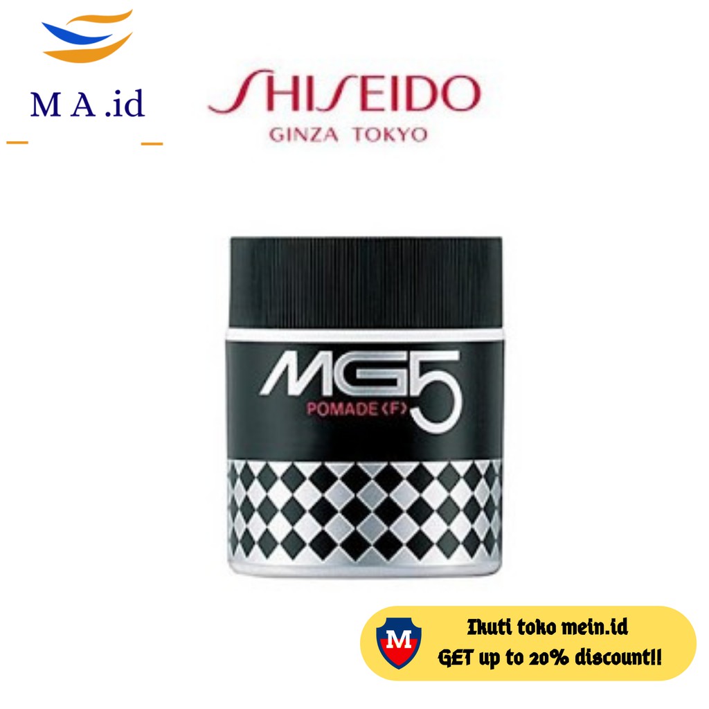 [[BISA COD]] ORIGINAL Shiseido MG5 Pomade 100g - Wax Pria Jepang Original 100%