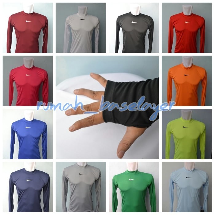 MANSET BASELAYER PANJANG THUBHOLE RENANG SEPEDAH RUNNING DALEMAN MURAH OLAHRAGA GYM FITNESS GRADE ORI