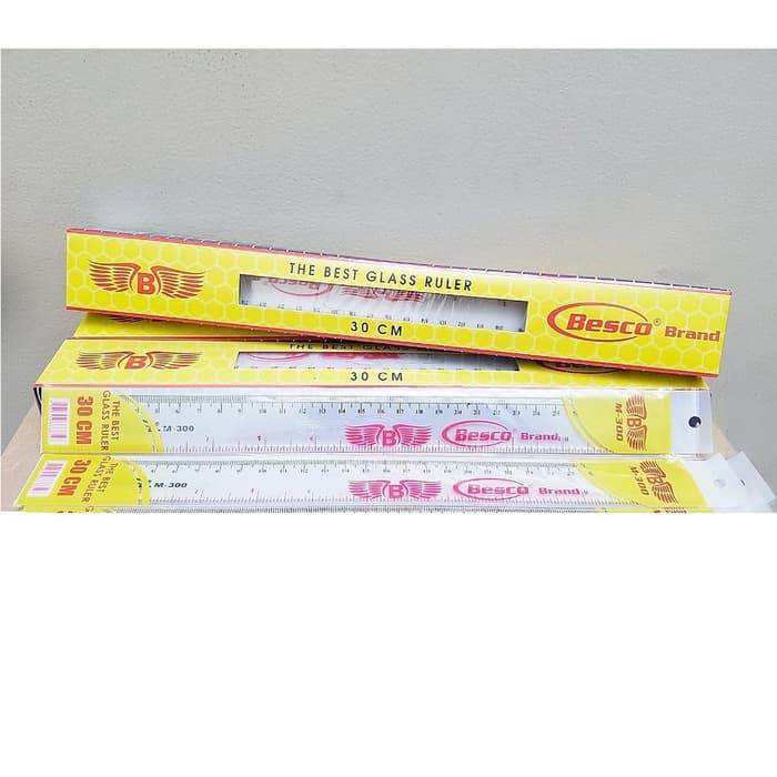 

Penggaris Buterfly 30 Cm 12 Pcs