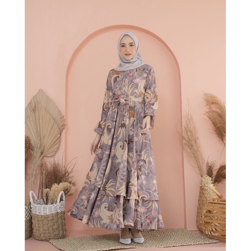 Ameera Dress Mocca by Callanda hijab