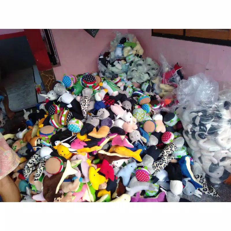 boneka mesin Capit isi 100pcs 1 BAL, GROSIR LEBIH MURAH BISA COD