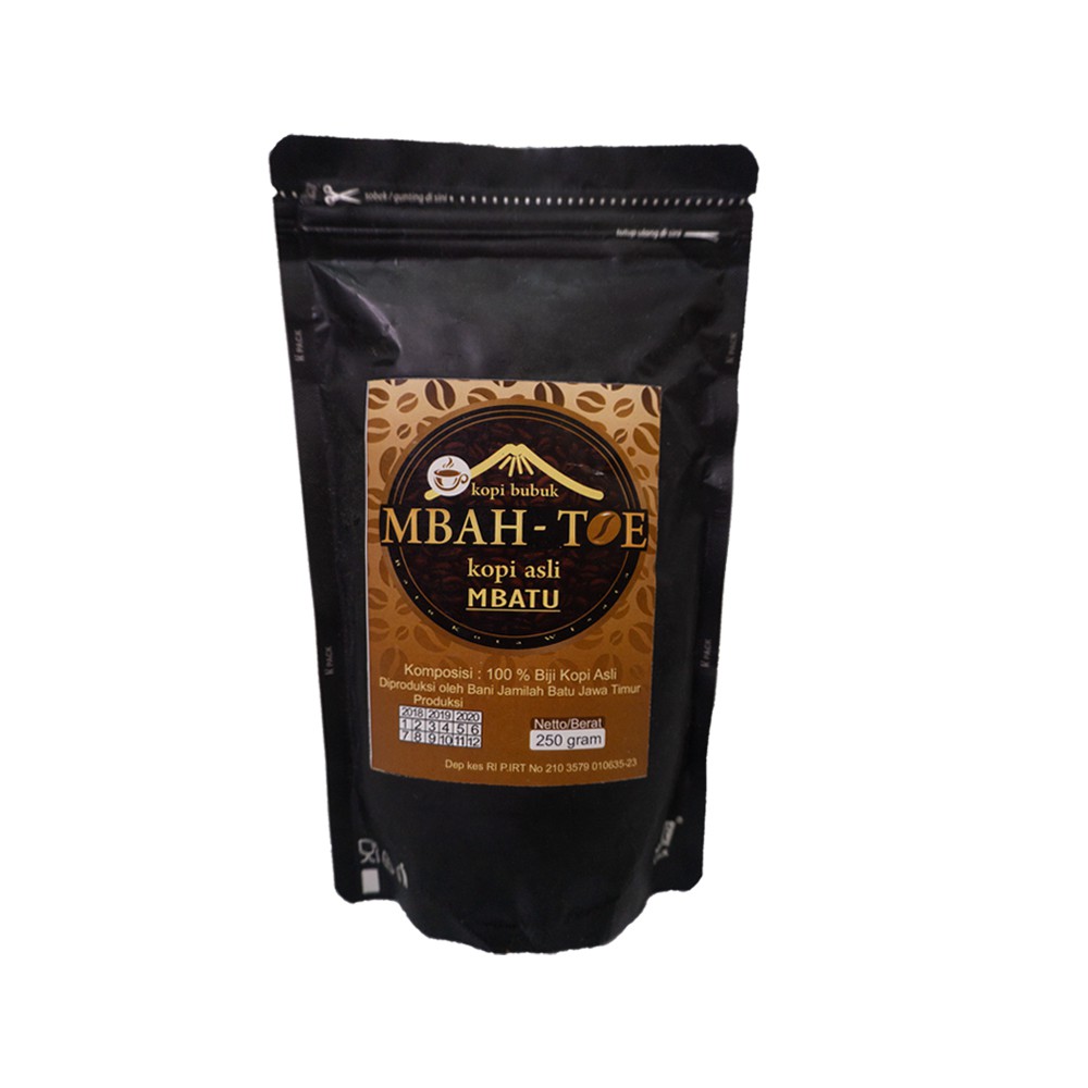 

Kopi Bubuk Arabika Ukuran 250gram