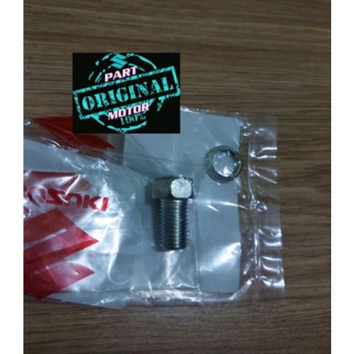 Baut tap buang oli bawah Smash 110 old new titan,Shogun 125,Satria injeksi Dan GSX 150 R S