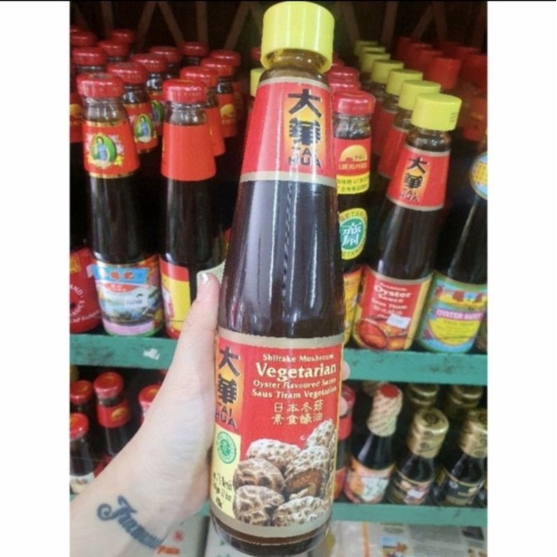 

tai hua saus tiram vegetarian 430ml / oyster sauce / taihua