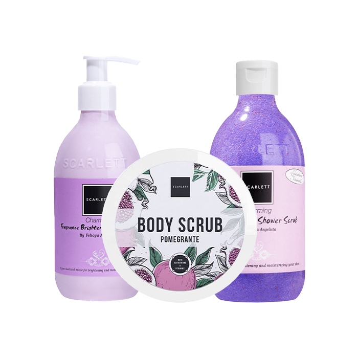 Scarlett Whitening Triple Combo Bodycare Charming