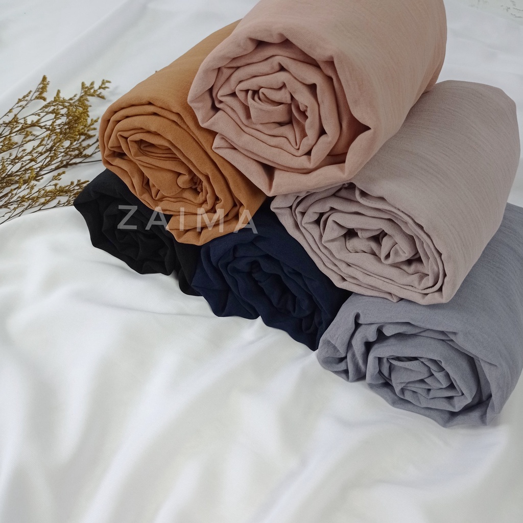 Jilbab Pasmina Crinkle | Kerudung Pasmina Crinkle | Pasmina Crinkle Jumbo 200x100 | Pashmina Katun Kusut | Pashmina Jumbo-5