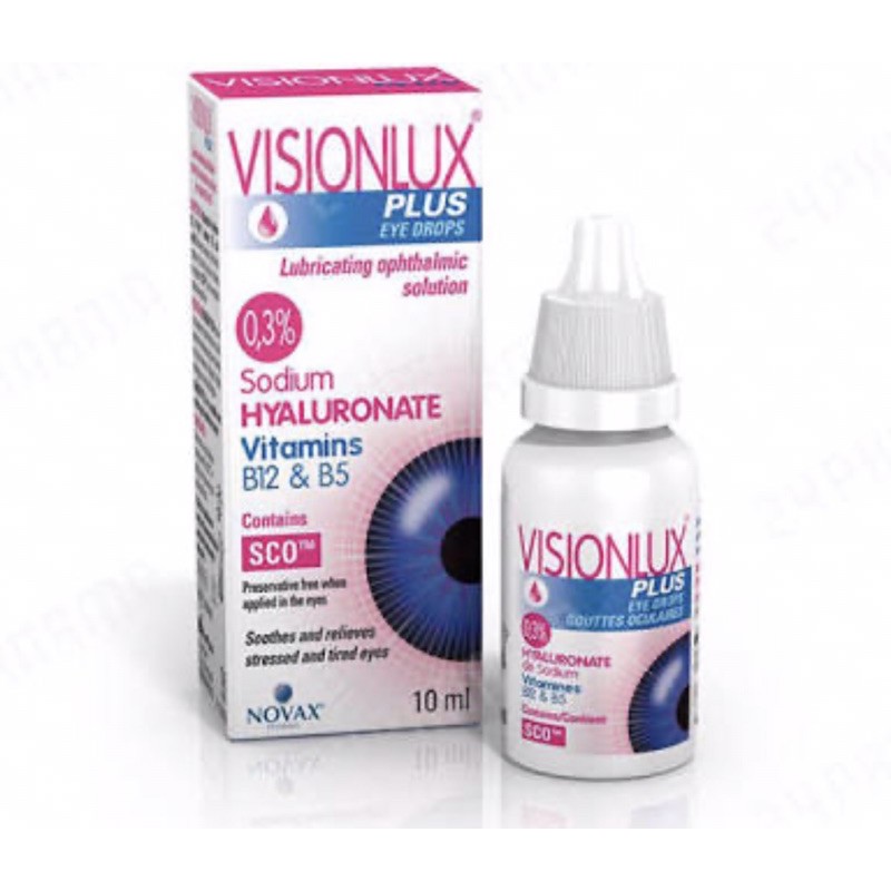 Visionlux plus tetes mata 10 ml ( melembabkan mata kering + vitamin mata )