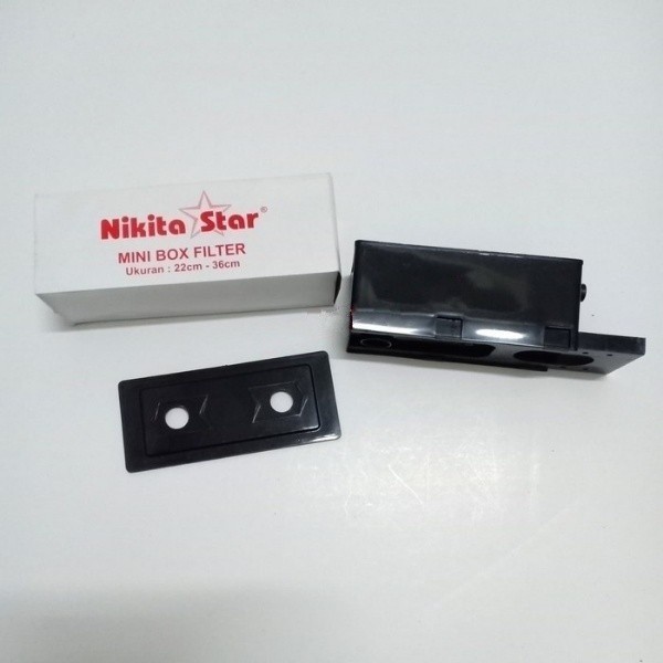 Box Kosong Nikita Star Mini Kecil Boks Kotak Top Filter Atas Aquarium