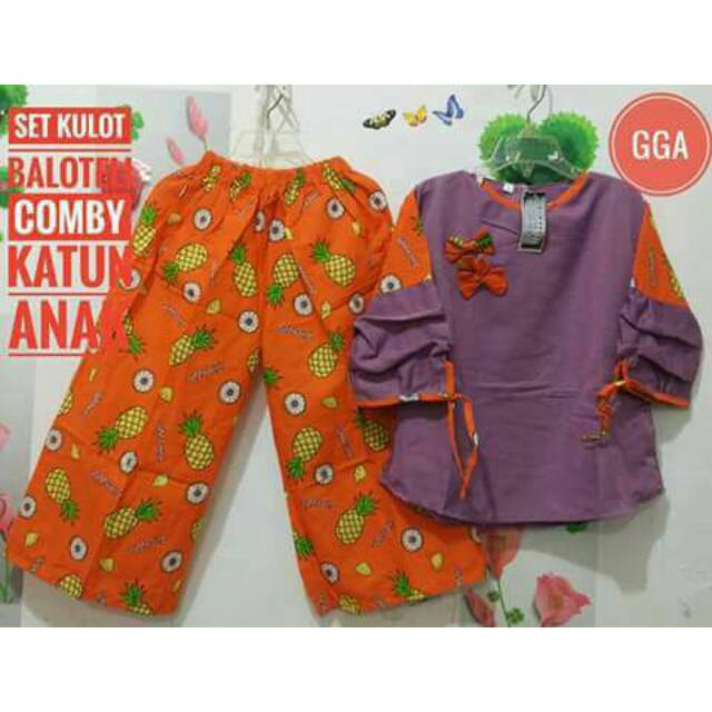 Set kulot anak