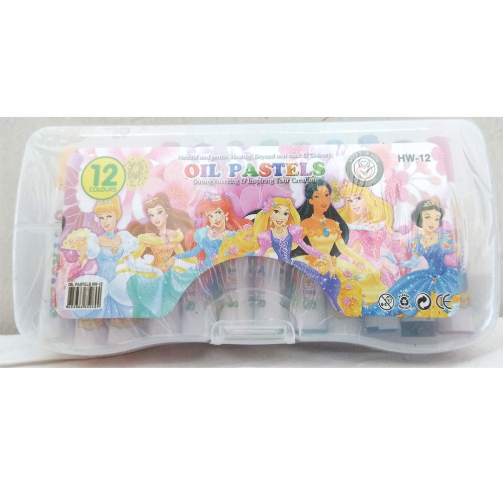

Crayon Pastel 12 warna - crayon murah - Oil Pastel HW12