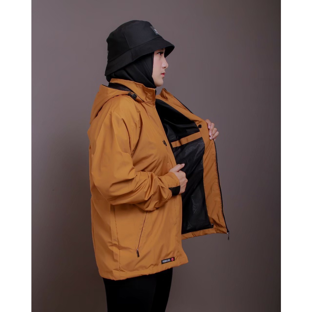 JAKET OUTDOOR PRIA WANITA - JAKETPARASUT - JAKET GUNUNG ADVENTURE HIKING CAMPING ORIGINAL THE BOJIEL