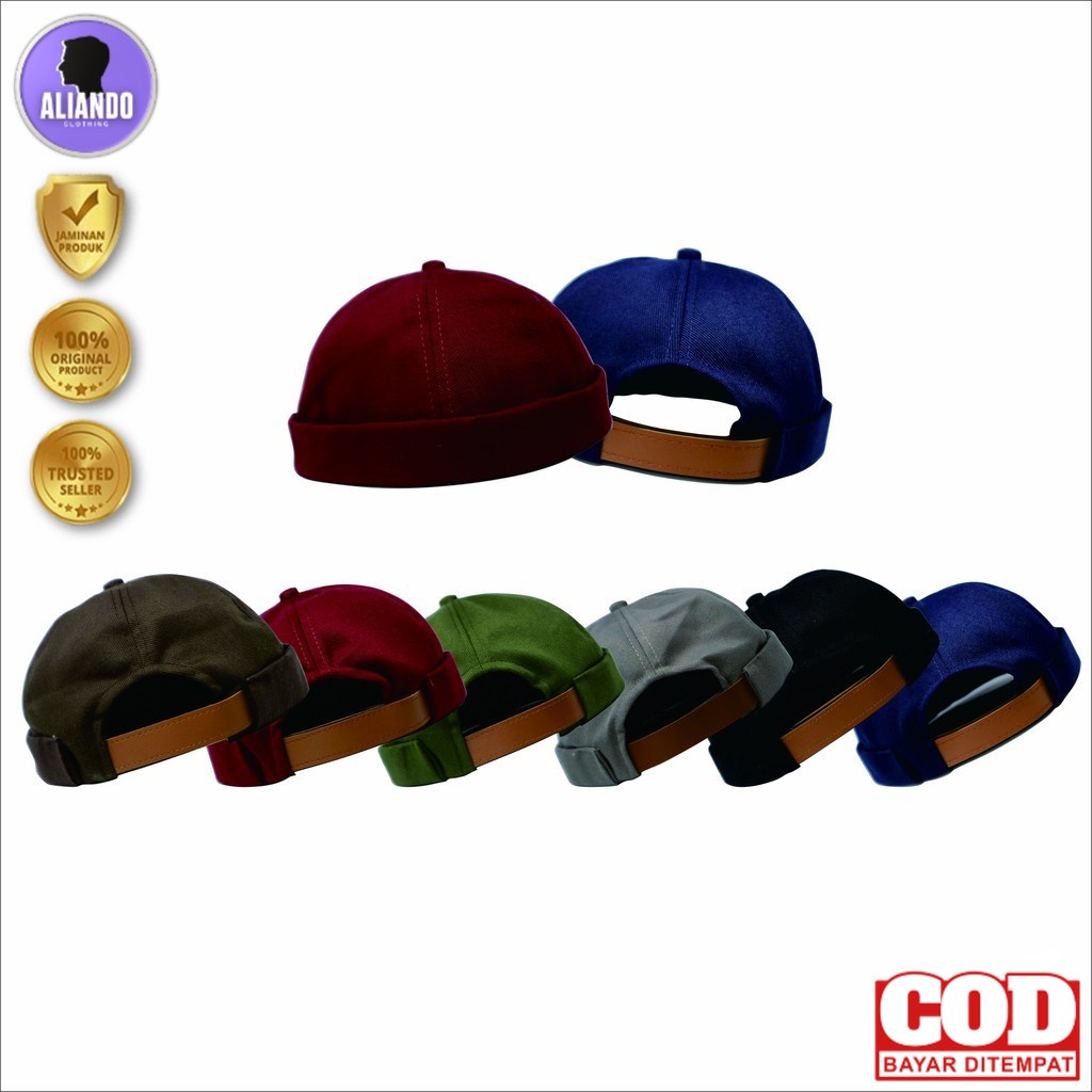 Topi Peci Kopiah Polos Pria Dewasa Laki Laki Peci Miki Hat Mikihat Kekinian Premium Original Distro 