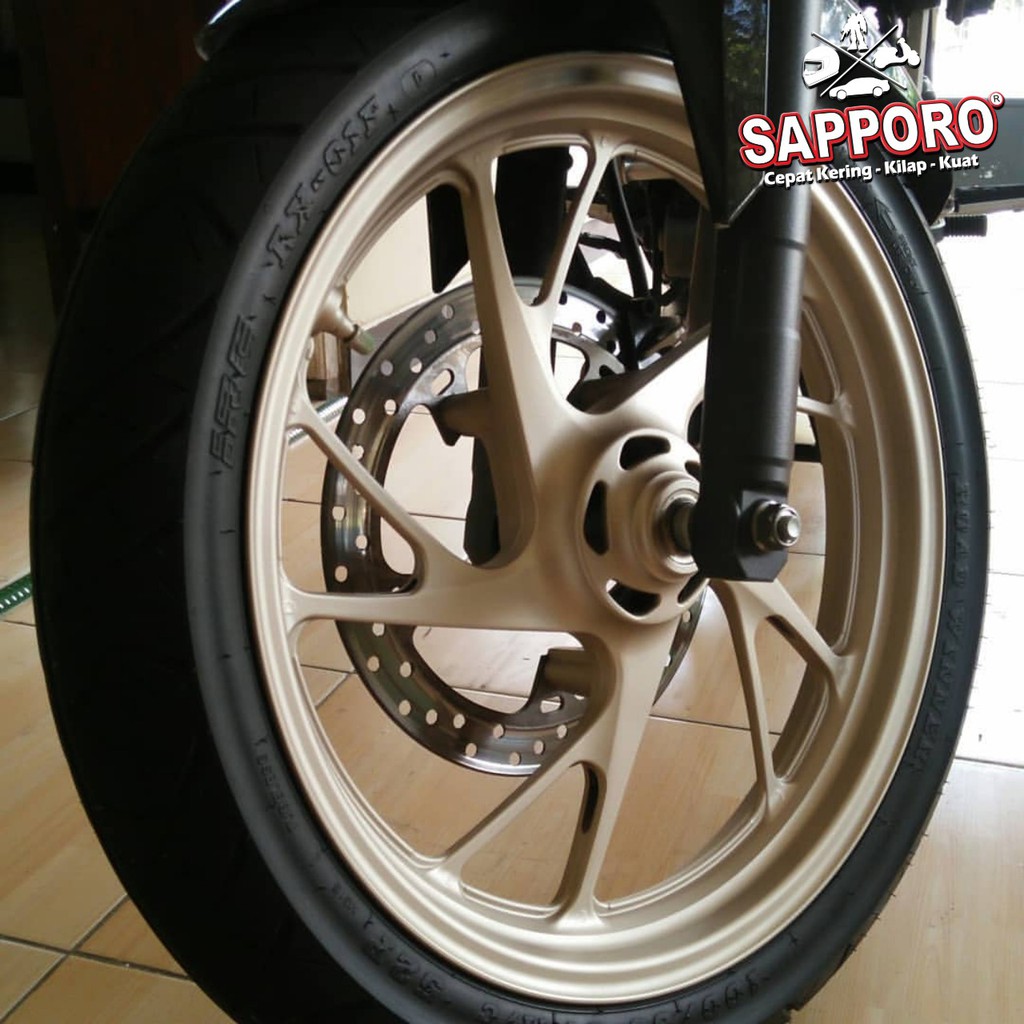 Paket Cat Velg Light Bronze Sapporo Spray Shopee Indonesia