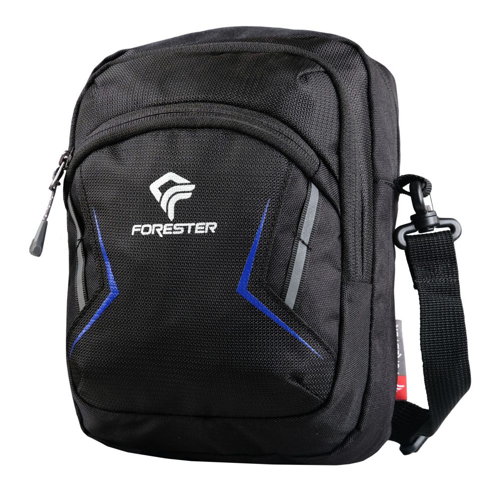 Tas Slempang atau travel pouch Forester Runners 04 include raincoverbag