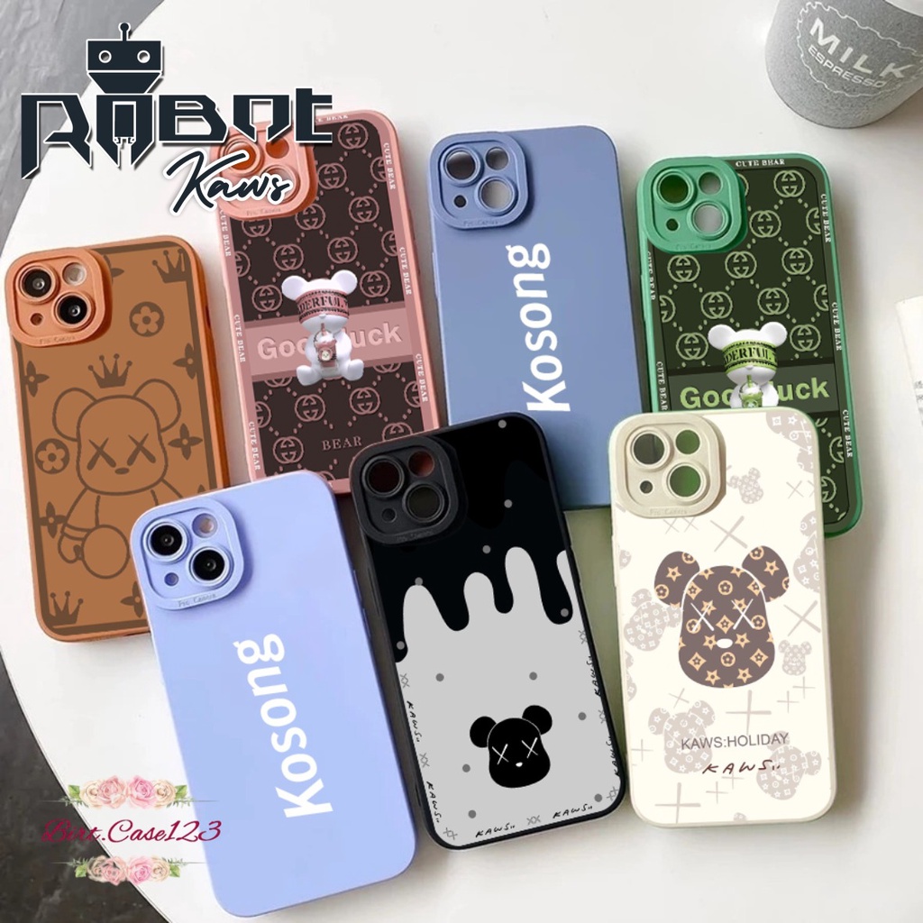 SOFTCASE CASE SILIKON PROCAMERA ROBOT KAWS OPPO VIVO SAMSUNG REALME XIAOMI IPHONE INFINIX ALL TYPE BC6392