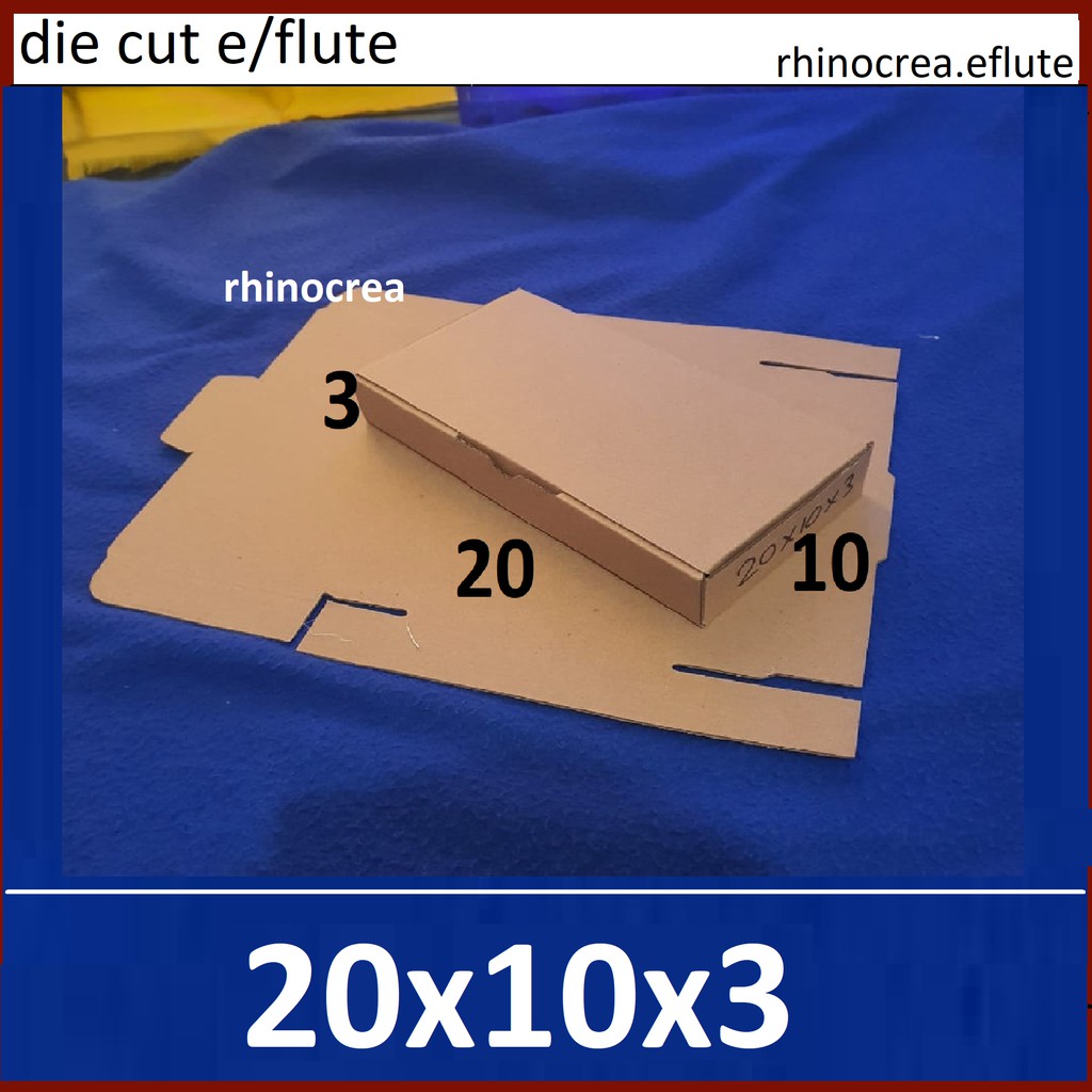 

Kardus 20x10x3 cm DC