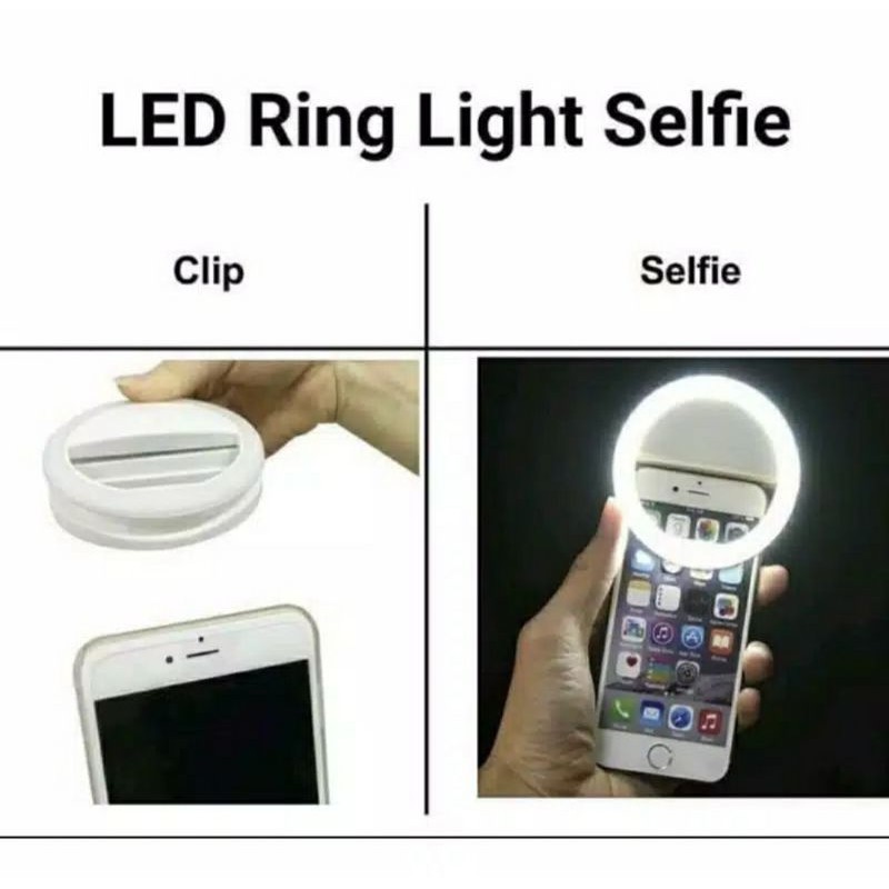 RING LIGHT SELFIE / LAMPU LED UNTUK KESEMPURNAAN FOTO SELFIE