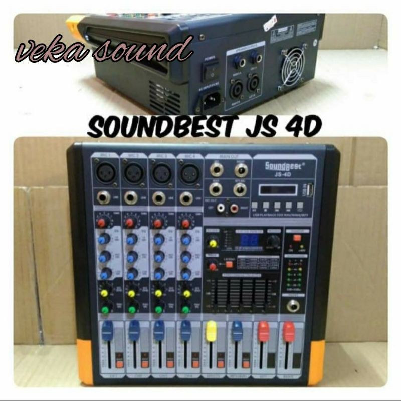 POWER MIXER SOUNDBEST JS4D/JS 4D