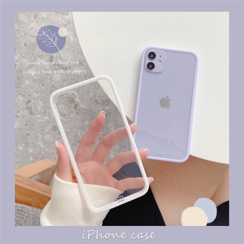 Casing Clear Case untuk iPhone 12 Pro Max /11 Pro + 6 / 6S / 7 / 8 Plus