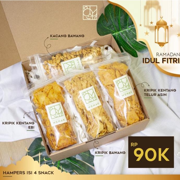 

Sale!!! Hampers Ramadhan Isi 4 Snack / Camilan Homemade - Paling Diminati