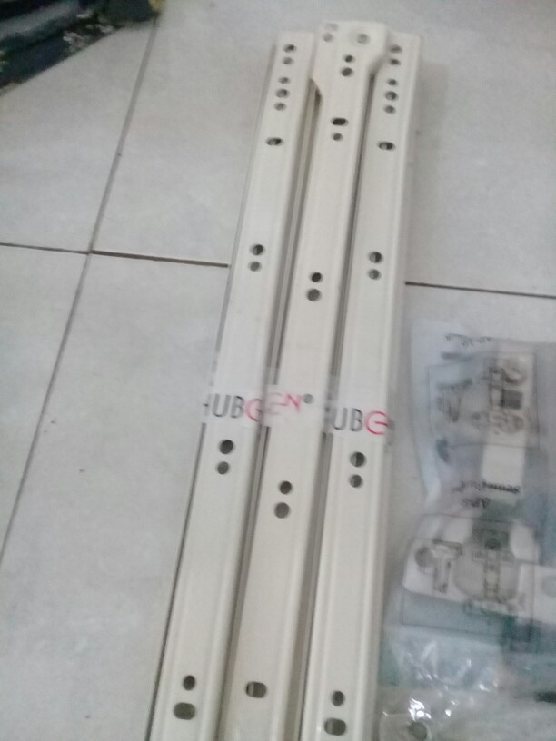 Rel Laci Murah Rlh 40 Cm - Huben Drawer Runners 40 Mm